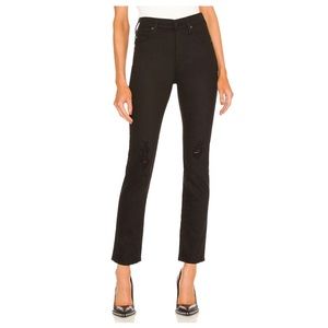 AG Jeans Alexxis High Rise Slim in black sz 25